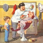Barber Shaving Pig