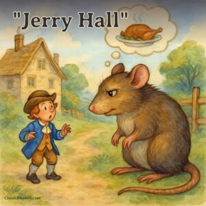 Tiny Jerry getting eyed down by a rat
