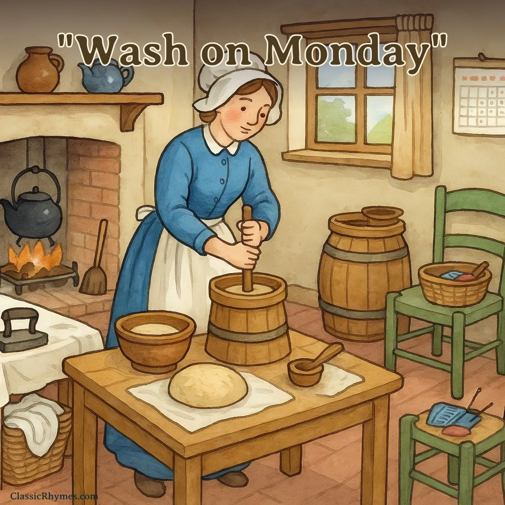 Wash on Monday